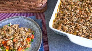 Amish Chicken and Stuffing Casserole