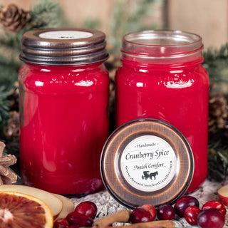 Amish Cranberry Spice | 16 oz Natural Soy Farmhouse Candle