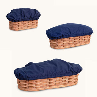 Washable Cloth COVERS For 3-Piece Bread Warming Basket Set