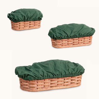 Washable Cloth COVERS For 3-Piece Bread Warming Basket Set