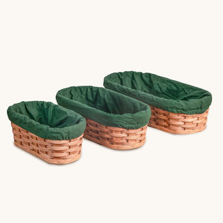 Cloth Liner For 3-Piece Bread Warming Basket Set