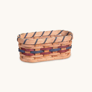 Small Bread Warming Basket | Amish Wicker Bun & Biscuit Basket