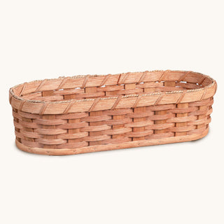 Large Bread Warming Basket | Amish Family Size & French Bread Basket