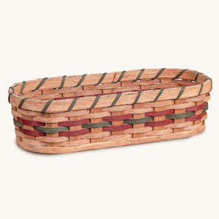 Large Bread Warming Basket | Amish Family Size & French Bread Basket