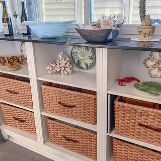 Rectangular Wicker Baskets | Custom Woven Storage Baskets By Size