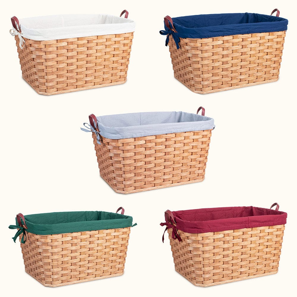Amish Handmade Laundry Basket Liner — Amish Baskets