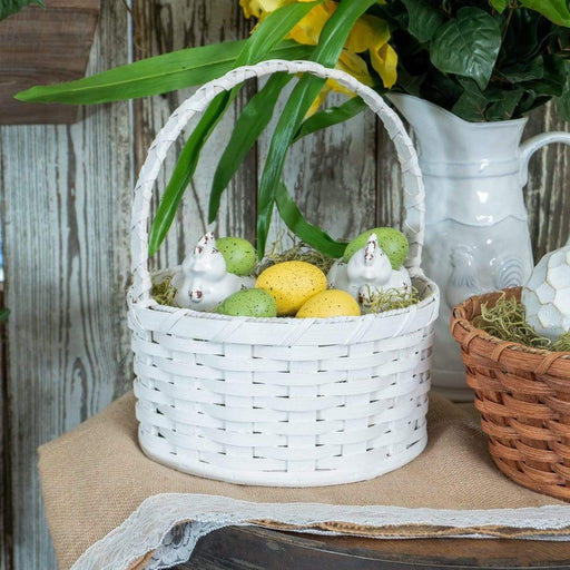 Imitation Rattan Basket Gift Empty Heart Woven Picnic Cheap Easter Candy  Baskets Storage Wine Egg for Gathering Wedding