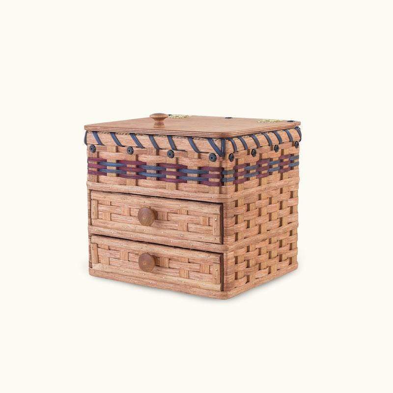 Large Rustic Bread Box  Vintage Amish Countertop Storage Organizer – Amish  Baskets
