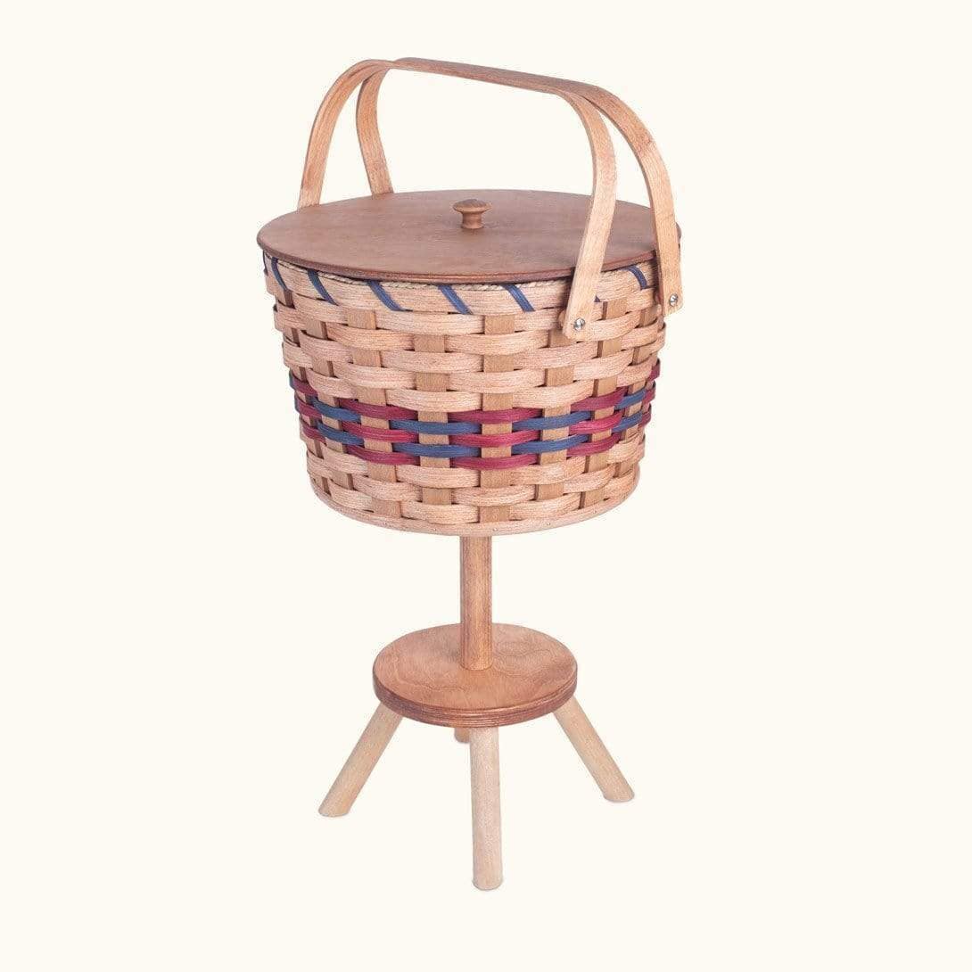 Amish Knitting Basket