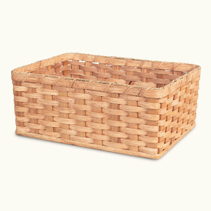 3 Tiered Storage Basket  Amish Woven Wicker Decorative Organizer — Amish  Baskets